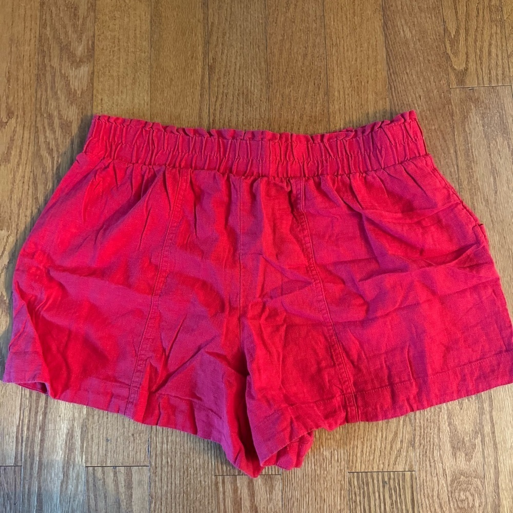 a new day Red Shorts Women's Size L - Picture 2 of 5